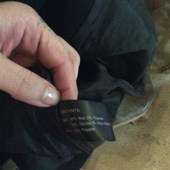 Giacca women’s black coat 1x - Picture 5 of 6